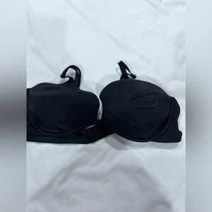 PINK VS Victoria Secret bra black  lightest lined 42C